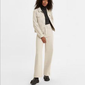 Levis Premium Jeans High Rise in Mushroom Grey NWT